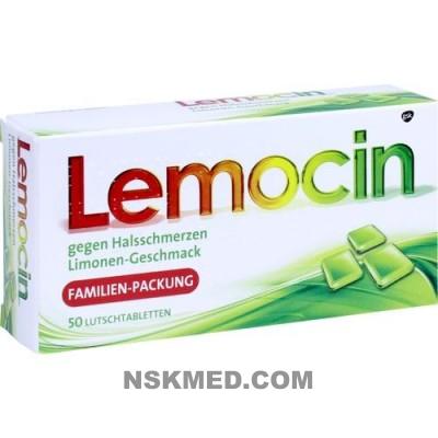 Лемоцин таблетки сосательные для горла (LEMOCIN)