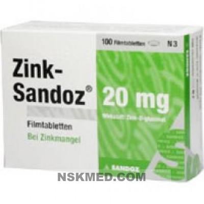 ZINK-SANDOZ 20MG FILMTABL