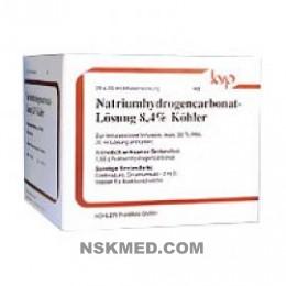 NATRIUM HYDROGENCARBONAT 8,4% 10X5X20 ml