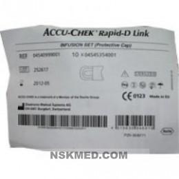 ACCU CHEK Rapid D Link Protect Cap Kuppl.Schutz 10 St