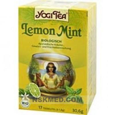YOGI TEA Lemon Mint Bio Filterbeutel 17X1.8 g