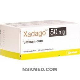 Ксадаго Сафинамид (XADAGO) 50 mg Filmtabletten 30 St