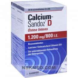 CALCIUM SANDOZ D Osteo intens 1200mg/800I.E. 40 St
