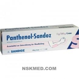 PANTHENOL Sandoz 5 g/100 g Creme 100 g