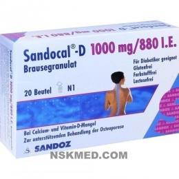 SANDOCAL D 1000/880 Granulat 20 St