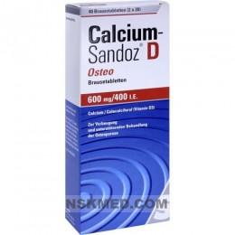 Кальций-Сандоз с витамином D таблетки шипучие (CALCIUM SANDOZ D Osteo Brausetabletten) 40 St