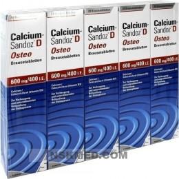 Кальций-Сандоз с витамином D таблетки шипучие (CALCIUM SANDOZ D Osteo Brausetabletten) 100 St