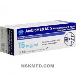 AMBROHEXAL S Hustentropfen 15 mg/ml 50 ml