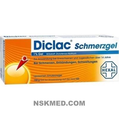 DICLAC Schmerzgel 1% 150 g