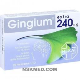 Гингиум экстра (GINGIUM extra) 240 mg Filmtabletten 20 St