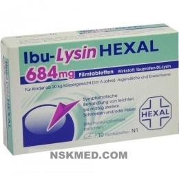 IBU LYSIN HEXAL 684 mg Filmtabletten 10 St