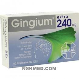 Гингиум экстра (GINGIUM extra) 240 mg Filmtabletten 60 St