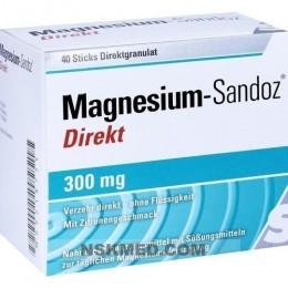 MAGNESIUM SANDOZ Direkt 300 mg Pellets 40 St