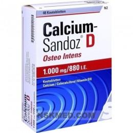 CALCIUM SANDOZ D Osteo intens Kautabletten 48 St