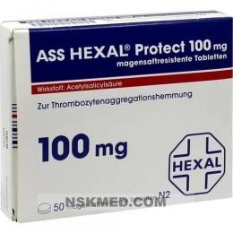 ASS HEXAL Protect 100 mg magensaftres.Tabletten 50 St