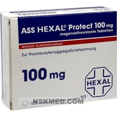 ASS HEXAL Protect 100 mg magensaftres.Tabletten 100 St
