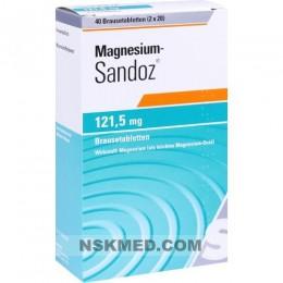 MAGNESIUM SANDOZ 121,5 mg Brausetabletten 40 St
