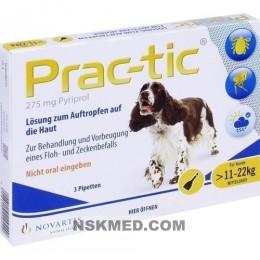 PRAC tic f.mittlere Hunde 11-22 kg Einzeldosispip. 3 St