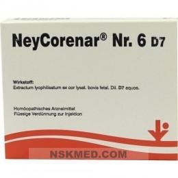 Нейкоренар (NEYCORENAR) Nr.6 D 7 Ampullen 5X2 ml