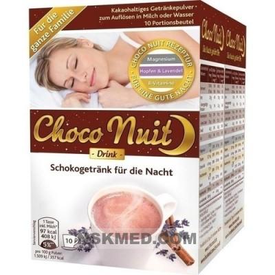 CHOCO Nuit Gute-Nacht-Schokogetränk Pulver 20 St