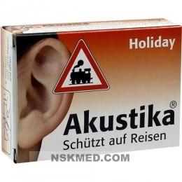 AKUSTIKA Holiday Windschutzwolle+Lärmschutzstöp. 1 P