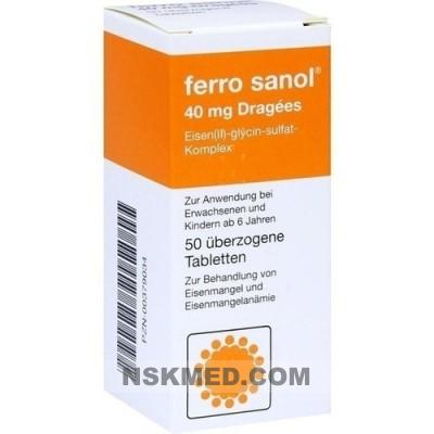 FERRO SANOL überzogene Tabletten 50 St