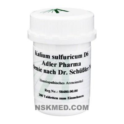 BIOCHEMIE Adler 6 Kalium sulfuricum D 6 Tabletten 200 St