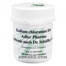 BIOCHEMIE Adler 4 Kalium chloratum D 6 Tabletten 400 St