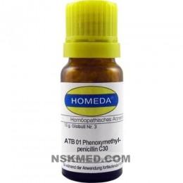 HOMEDA ATB 01 Phenoxymethylpenicillin C 30 Globuli 10 g