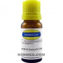 HOMEDA ATB 02 Doxycyclin C 30 Globuli 10 g