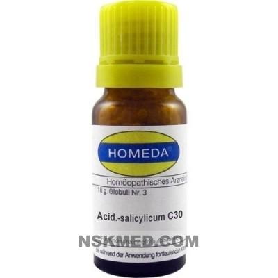 HOMEDA Acidum salicylicum C 30 Globuli 10 g