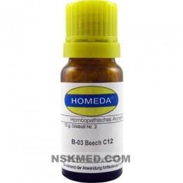 HOMEDA Beech C 12 Globuli 10 g
