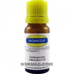 HOMEDA Cardiospermum halicacacum C 12 Globuli 10 g
