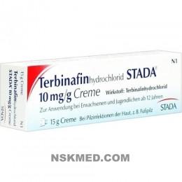 TERBINAFIN HYDROCHLOR.STADA 10mg/g Creme 15 g