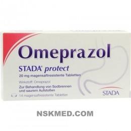 OMEPRAZOL STADA protect 20 mg magensaftr.Tabletten 14 St