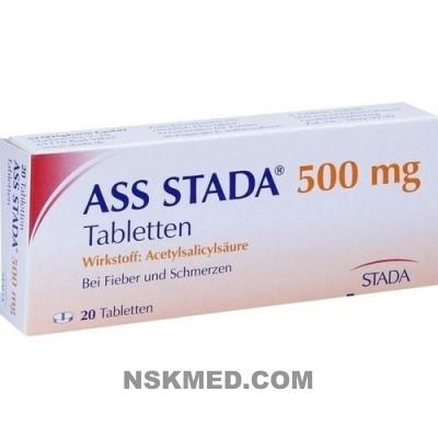 ASS STADA 500 mg Tabletten 20 St