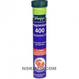 KNEIPP Magnesium 400+C+E Brausetabletten 15 St