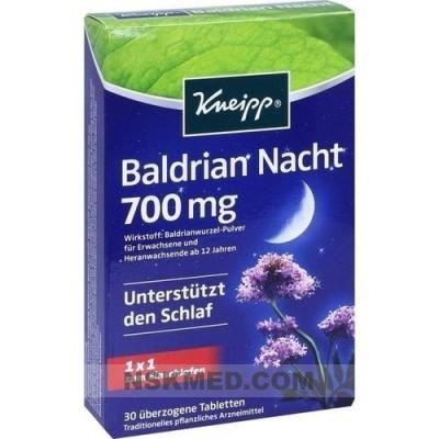 Кнейпп таблетки (KNEIPP) Baldrian Nacht überzogene Tabletten 30 St