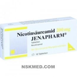 NICOTINSÄUREAMID 200 mg Jenapharm Tabletten 10 St