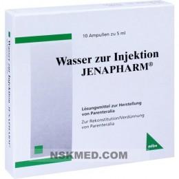 WASSER zur Injektion Jenapharm Ampullen 10X5 ml