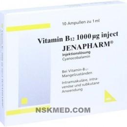 VITAMIN B12 1.000 μg Inject Jenapharm Ampullen 10X1 ml