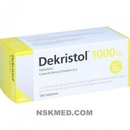 Декристол (DEKRISTOL) 1.000 I.E. Tabletten 100 St