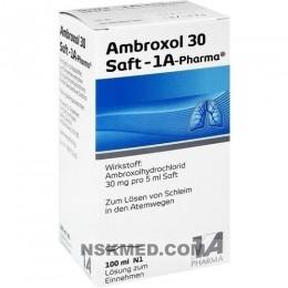 AMBROXOL 30 Saft 1A Pharma 100 ml