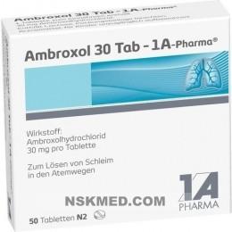 AMBROXOL 30 Tab 1A Pharma Tabletten 50 St