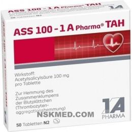 АСС 100 таблетки 100 мг ацетилсалициловой кислоты (ASS 100 1A Pharma TAH Tabletten) 50 St