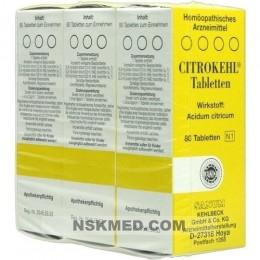 Цитрокель (CITROKEHL) Tabletten 3X80 St