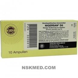 NIGERSAN D 6 Ampullen 10X1 ml