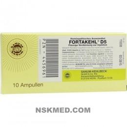 Фортакель Д5 (FORTAKEHL D 5) Ampullen 10X1 ml
