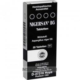 Нигерсан Д5 (NIGERSAN D 5) Tabletten 20 St