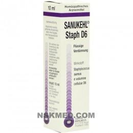Санукель стаф капли (SANUKEHL) Staph D 6 Tropfen 10 ml